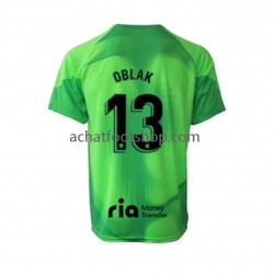 Maillot Atlético Madrid Jan Oblak 13 Gardien Domicile Tenue pour Homme 2022-2023 Manche Courte Maillot Atlético Madrid Jan Oblak 13 Gardien Domicile Tenue pour Homme 2022-2023 Manche Courte