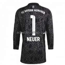 Maillot Bayern Munich Manuel Neuer 1 Gardien Extérieur Tenue pour Homme 2022-2023 Manche Longue