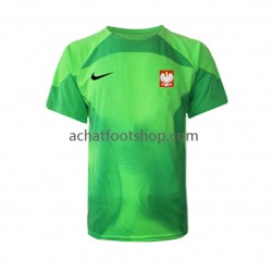 Maillot Pologne Gardien Domicile Tenue pour Homme Coupe du Monde 2022 Manche Courte Maillot Pologne Gardien Domicile Tenue pour Homme Coupe du Monde 2022 Manche Courte