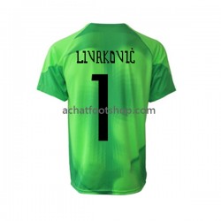 Maillot Croatie Livakovic Gardien Extérieur Tenue pour Homme Coupe du Monde 2022 Manche Courte Maillot Croatie Livakovic Gardien Extérieur Tenue pour Homme Coupe du Monde 2022 Manche Courte