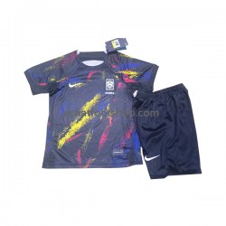 Maillot Corée du Sud Extérieur Tenue pour Enfant Coupe du Monde 2022 Manche Courte Maillot Corée du Sud Extérieur Tenue pour Enfant Coupe du Monde 2022 Manche Courte
