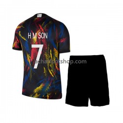 Maillot Corée du Sud Son Heung-min 7 Extérieur Tenue pour Enfant Coupe du Monde 2022 Manche Courte Maillot Corée du Sud Son Heung-min 7 Extérieur Tenue pour Enfant Coupe du Monde 2022 Manche Courte