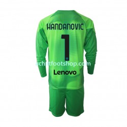 Maillot Inter Milan Samir Handanovic 1 Gardien 3ème Tenue pour Enfant 2022-2023 Manche Longue