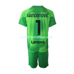 Maillot Inter Milan Samir Handanovic 1 Gardien 3ème Tenue pour Enfant 2022-2023 Manche Courte