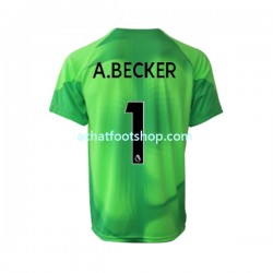 Maillot Liverpool A.Becker 1 Gardien 3ème Tenue pour Homme 2022-2023 Manche Courte
