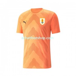 Maillot Uruguay Gardien Extérieur Tenue pour Homme Coupe du Monde 2022 Manche Courte