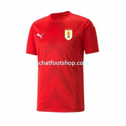 Maillot Uruguay Gardien Domicile Tenue pour Homme Coupe du Monde 2022 Manche Courte