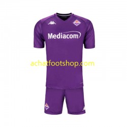 Maillot Fiorentina Domicile Tenue pour Enfant 2024-2025 Manche Courte