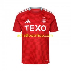 Maillot Aberdeen Domicile Tenue pour Homme 2024-2025 Manche Courte Maillot Aberdeen Domicile Tenue pour Homme 2024-2025 Manche Courte