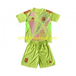 Maillot Argentine Gardien Extérieur Tenue pour Enfant 2024 Manche Courte
