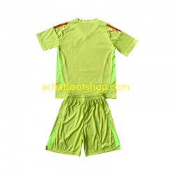 Maillot Argentine Gardien Extérieur Tenue pour Enfant 2024 Manche Courte