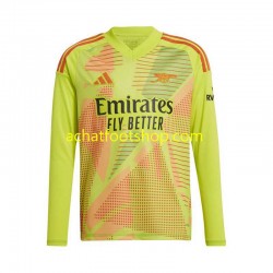Maillot Arsenal Gardien Domicile Tenue pour Homme 2024-2025 Manche Longue