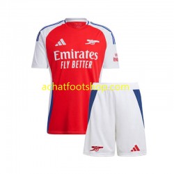 Maillot Arsenal Domicile Tenue pour Enfant 2024-2025 Manche Courte Maillot Arsenal Domicile Tenue pour Enfant 2024-2025 Manche Courte