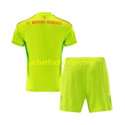 Maillot Bayern Munich Gardien Domicile Tenue pour Enfant 2024-2025 Manche Courte