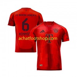 Maillot Bayern Munich Joshua Kimmich 10 Domicile Tenue pour Homme 2024-2025 Manche Courte