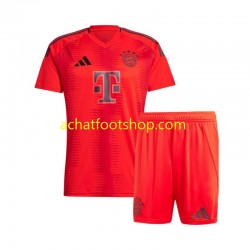 Maillot Bayern Munich Domicile Tenue pour Enfant 2024-2025 Manche Courte Maillot Bayern Munich Domicile Tenue pour Enfant 2024-2025 Manche Courte