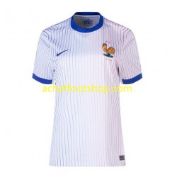 Maillot France Extérieur Tenue pour Femme Euro 2024 Manche Courte Maillot France Extérieur Tenue pour Femme Euro 2024 Manche Courte