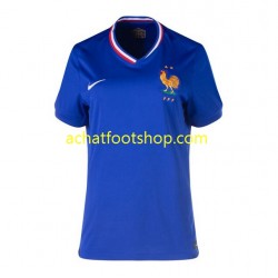 Maillot France Domicile Tenue pour Femme Euro 2024 Manche Courte Maillot France Domicile Tenue pour Femme Euro 2024 Manche Courte