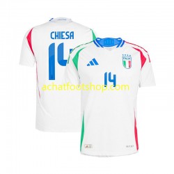 Maillot Italie Chiesa 14 Extérieur Tenue pour Homme Euro 2024 Manche Courte Maillot Italie Chiesa 14 Extérieur Tenue pour Homme Euro 2024 Manche Courte