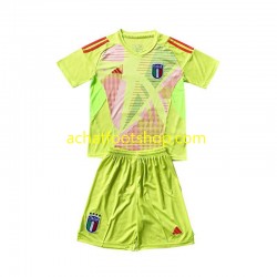 Maillot Italie Gardien Domicile Tenue pour Enfant Euro 2024 Manche Courte