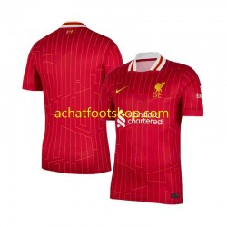 Maillot Liverpool Domicile Tenue pour Homme 2024-2025 Manche Courte Maillot Liverpool Domicile Tenue pour Homme 2024-2025 Manche Courte