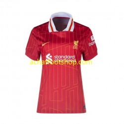 Maillot Liverpool Domicile Tenue pour Femme 2024-2025 Manche Courte Maillot Liverpool Domicile Tenue pour Femme 2024-2025 Manche Courte