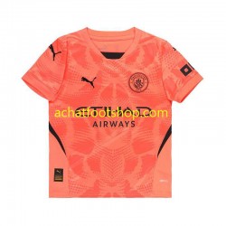 Maillot Manchester City Gardien Extérieur Tenue pour Homme 2024-2025 Manche Courte
