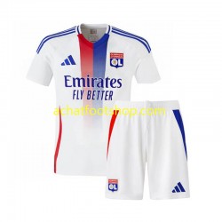 Maillot Olympique Lyonnais Domicile Tenue pour Enfant 2024-2025 Manche Courte