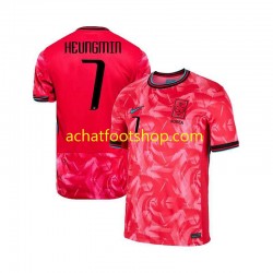 Maillot Corée du Sud Heungmin 7 Domicile Tenue pour Homme 2024 Manche Courte Maillot Corée du Sud Heungmin 7 Domicile Tenue pour Homme 2024 Manche Courte