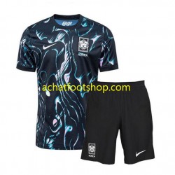 Maillot Corée du Sud Extérieur Tenue pour Enfant 2024 Manche Courte Maillot Corée du Sud Extérieur Tenue pour Enfant 2024 Manche Courte
