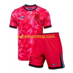 Maillot Corée du Sud Domicile Tenue pour Enfant 2024 Manche Courte Maillot Corée du Sud Domicile Tenue pour Enfant 2024 Manche Courte