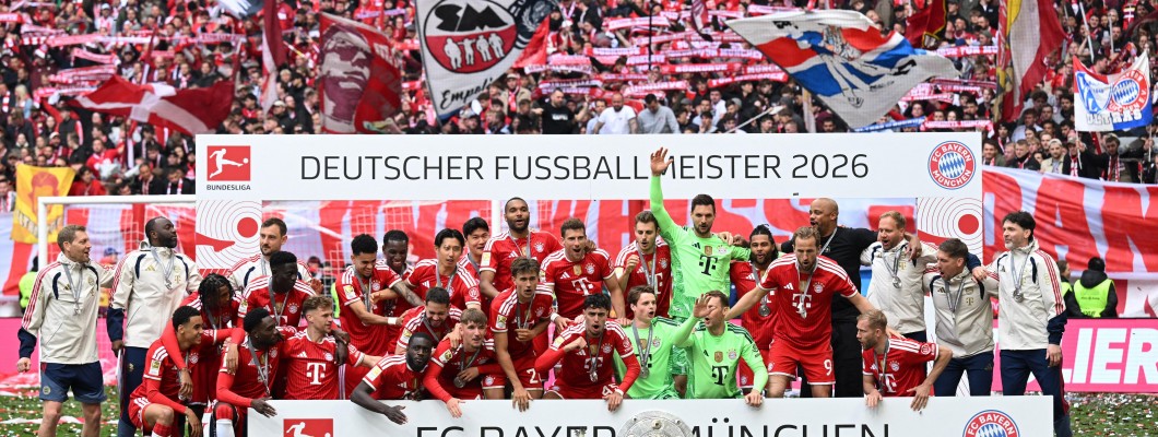 Le FC Bayern Munich sacré champion de Bundesliga