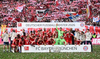 Le FC Bayern Munich sacré champion de Bundesliga